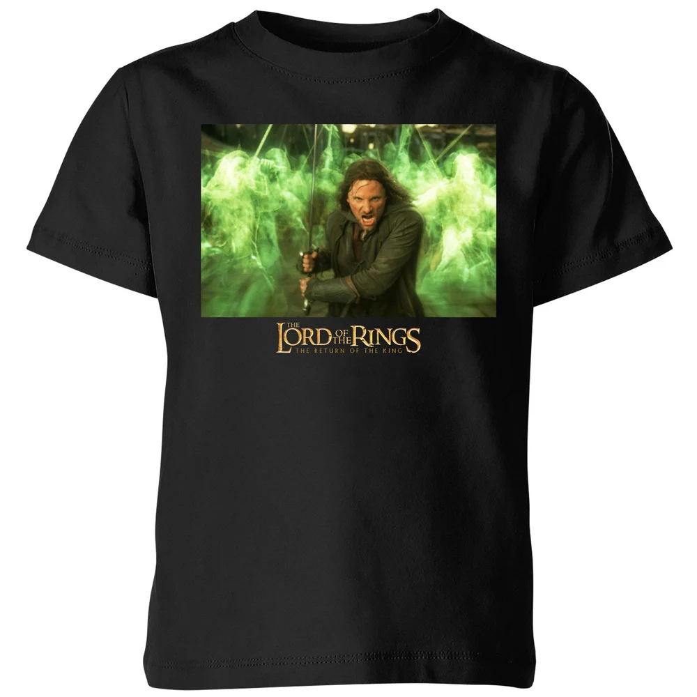 Lord Of The Rings Aragorn Kids' T-Shirt - Black - 3-4 Jahre Bild 1