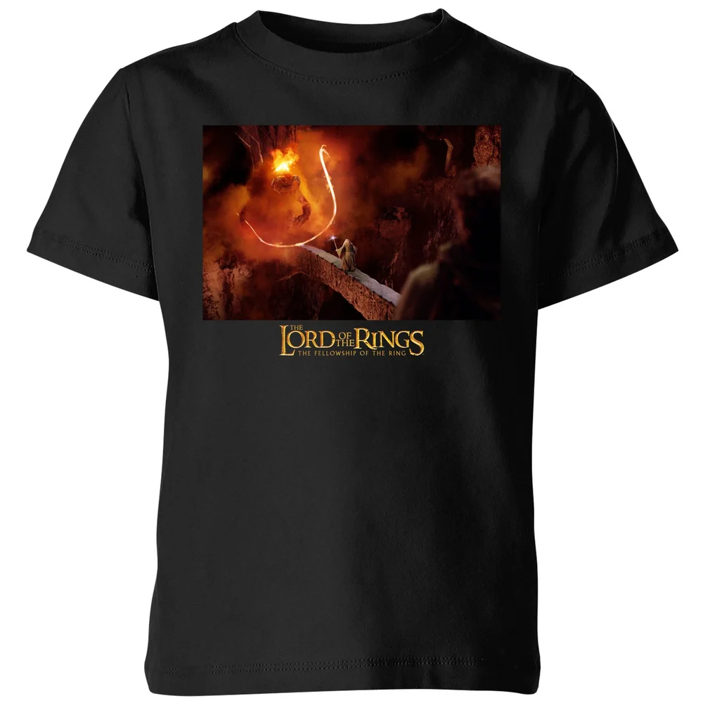 Lord Of The Rings You Shall Not Pass Kids' T-Shirt - Black - 3-4 Jahre Bild 1