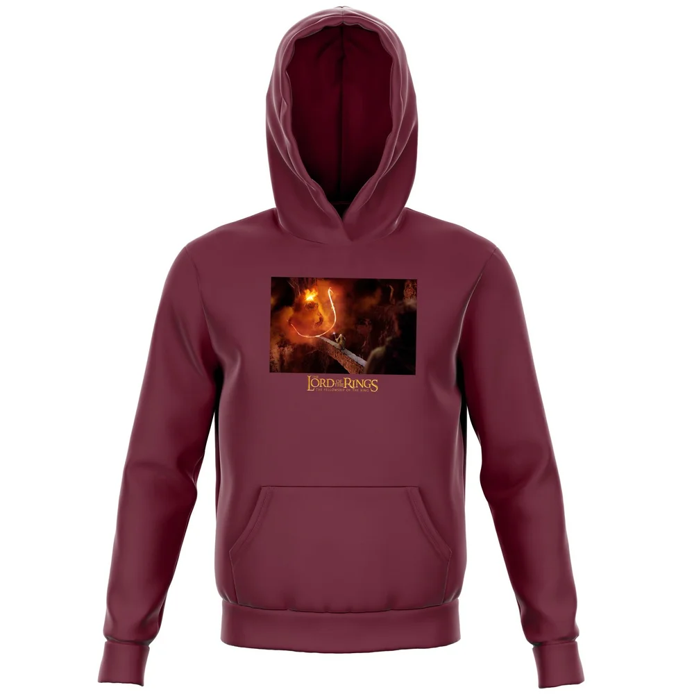 Lord Of The Rings You Shall Not Pass Kids' Hoodie - Burgundy - 3-4 Jahre Bild 1