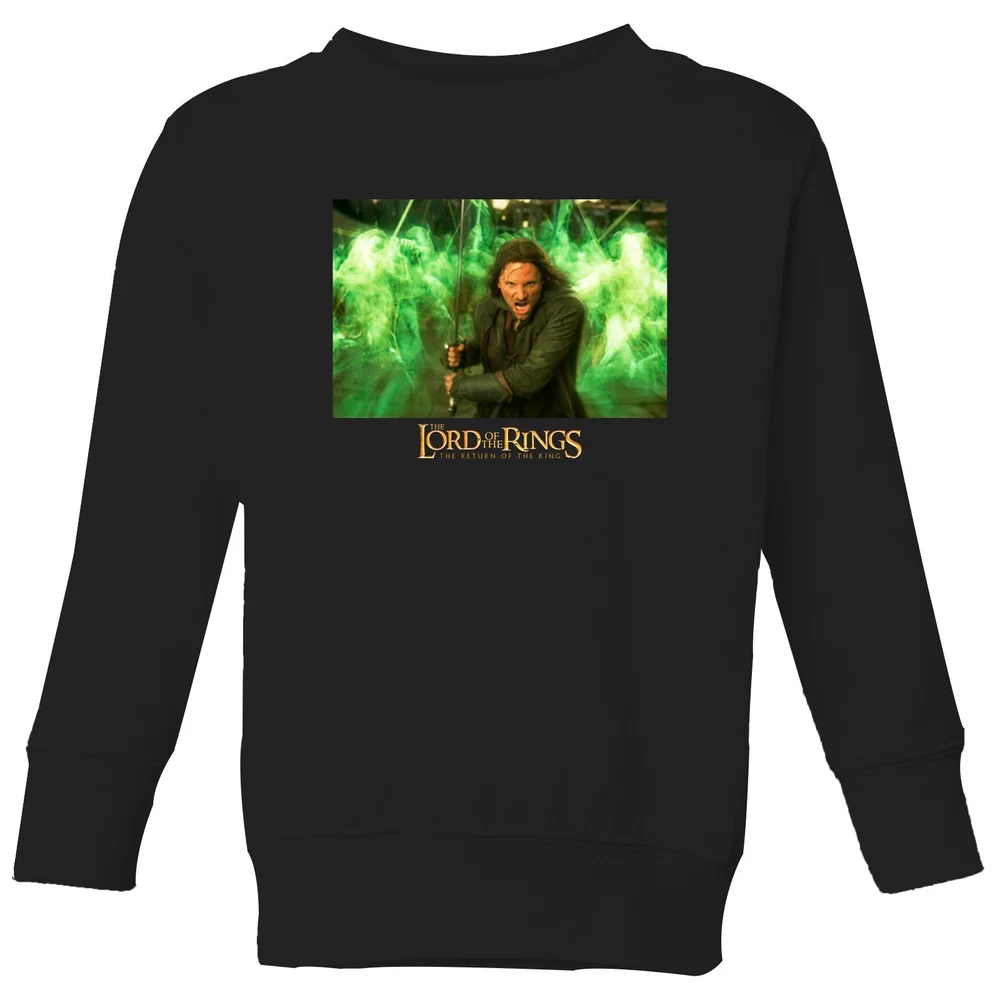 Lord Of The Rings Aragorn Kids' Sweatshirt - Black - 3-4 Jahre Bild 1