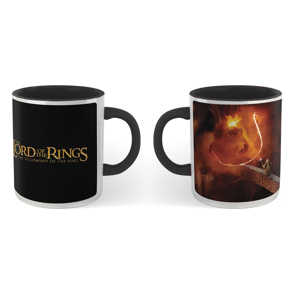Lord Of The Rings You Shall Not Pass Mug - Black Bild 1