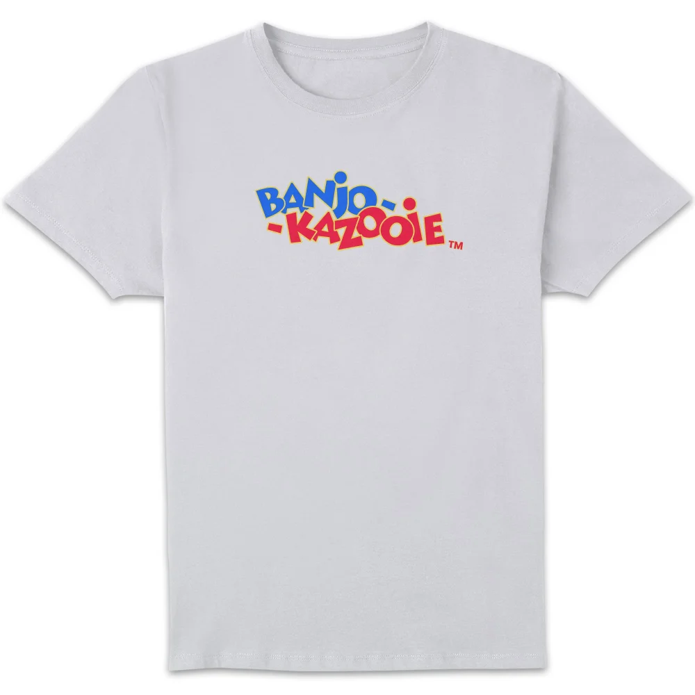 Banjo-Kazooie Logo Unisex T-Shirt - White - S - Weiß Bild 1