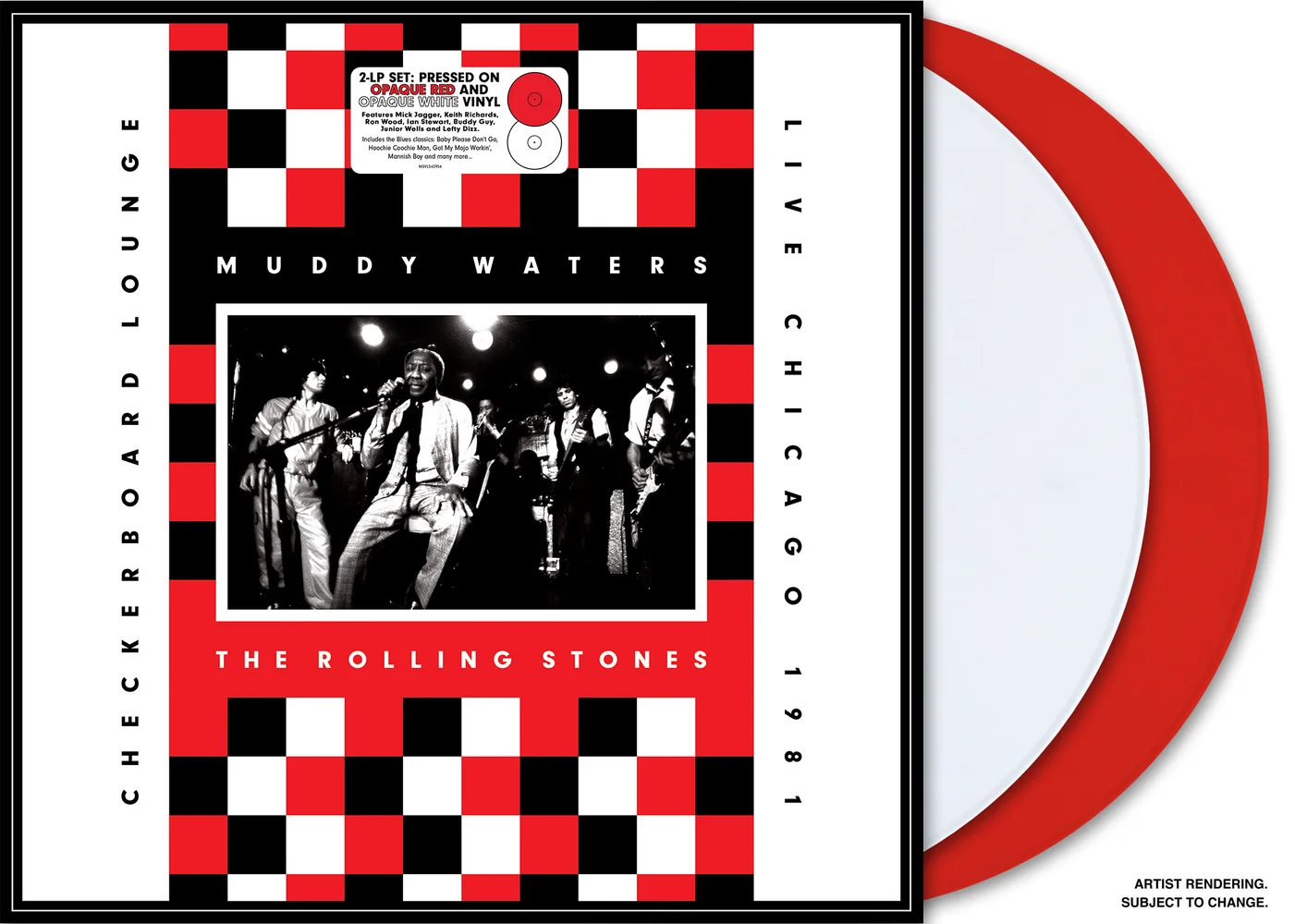Muddy Waters & The Rolling Stones - Live at the Checkerboard Lounge Chicago 1981 Limited Edition Vinyl Bild 1