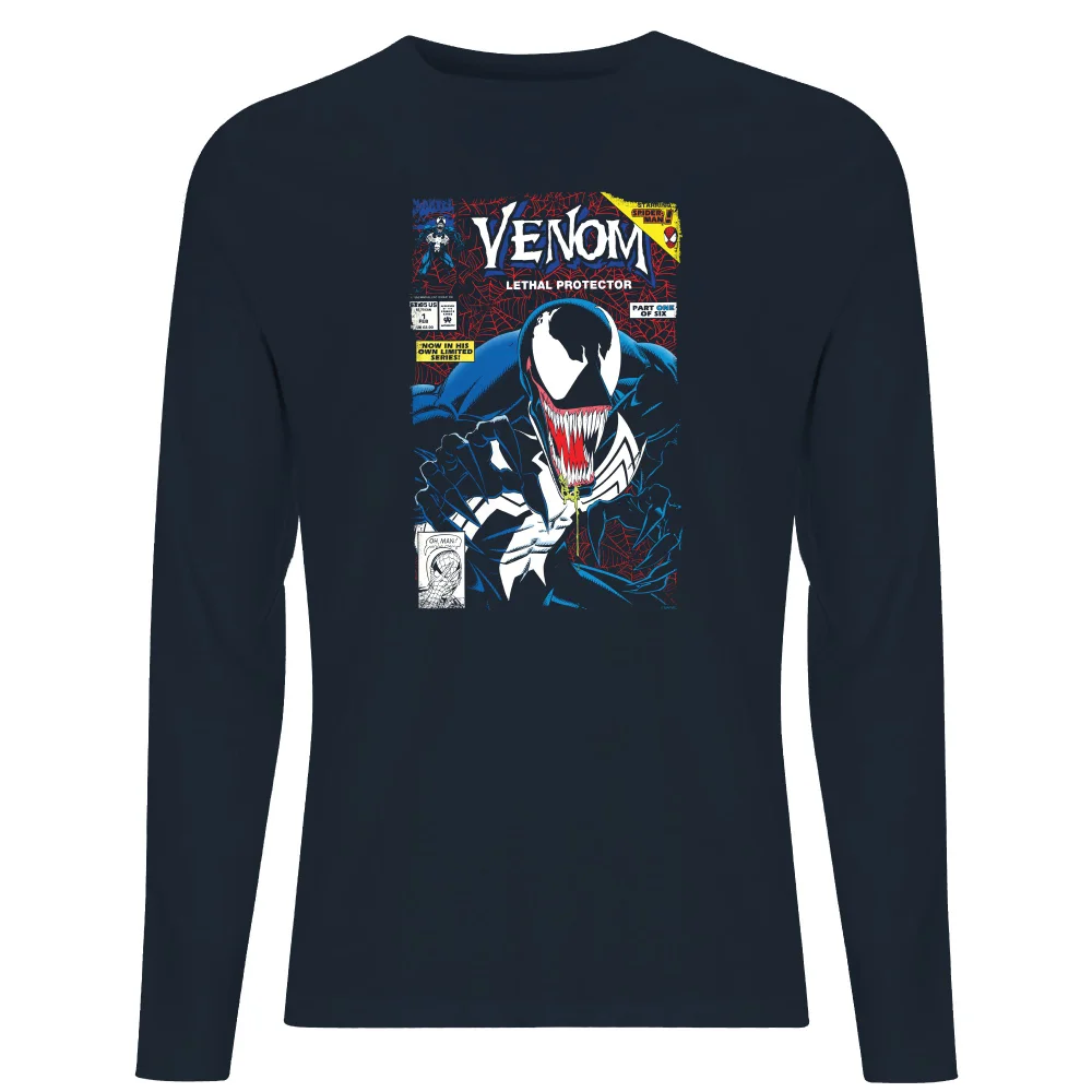 Venom Lethal Protector Men's Long Sleeve T-Shirt - Navy - S Bild 1