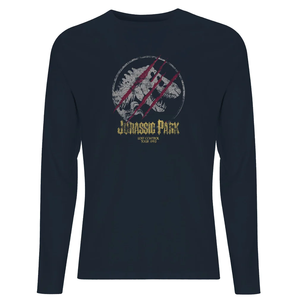 Jurassic Park Lost Control Men's Long Sleeve T-Shirt - Navy - XXL Bild 1