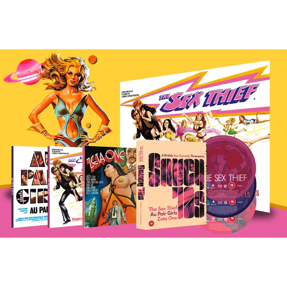 Saucy 70s! - A British Sex Comedy Threesome - Deluxe Collectors Edition Bild 1