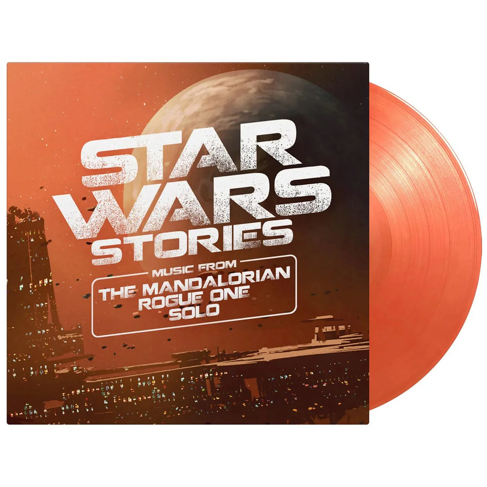 Music On Vinyl - Star Wars Stories: Music From The Mandalorian, Rogue One & Solo 2LP Amber Vinyl Bild 1