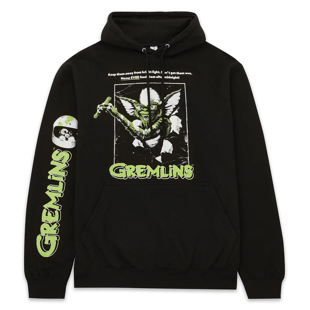 Gremlins Stripe Hoodie - Black - S Bild 1