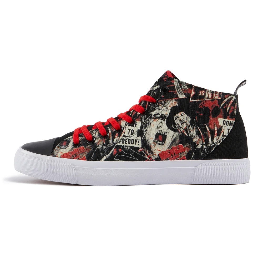 Akedo x A Nightmare On Elm Street Grindhouse High Top - Black - UK 3 / EU 35.5 / US Men's 3.5 / Women's 5 Bild 1