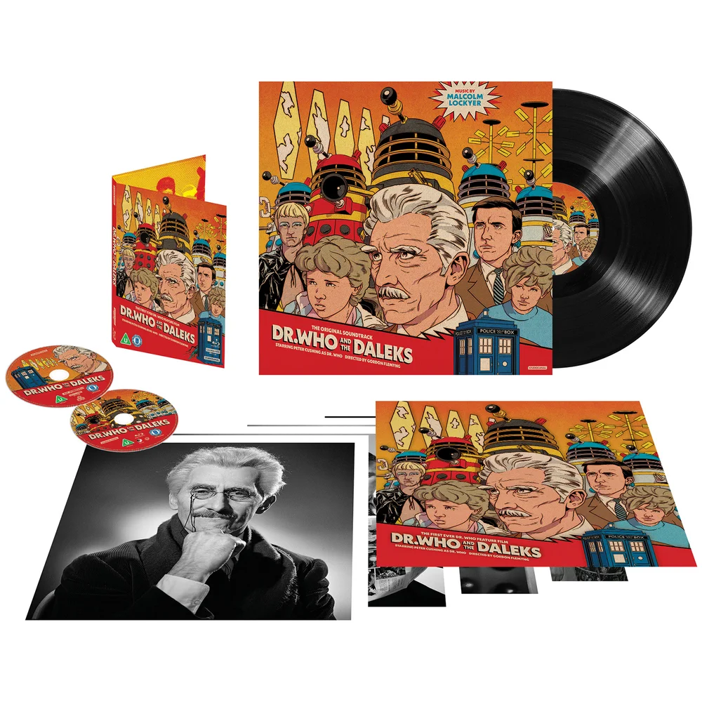 Dr. Who and The Daleks 4K Ultra HD Vinyl Collector's Set Bild 1