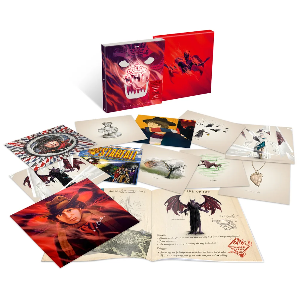 Doctor Who - Demon Quest 140g Red & Black Vinyl (Signed Print Limited Edition) Bild 1
