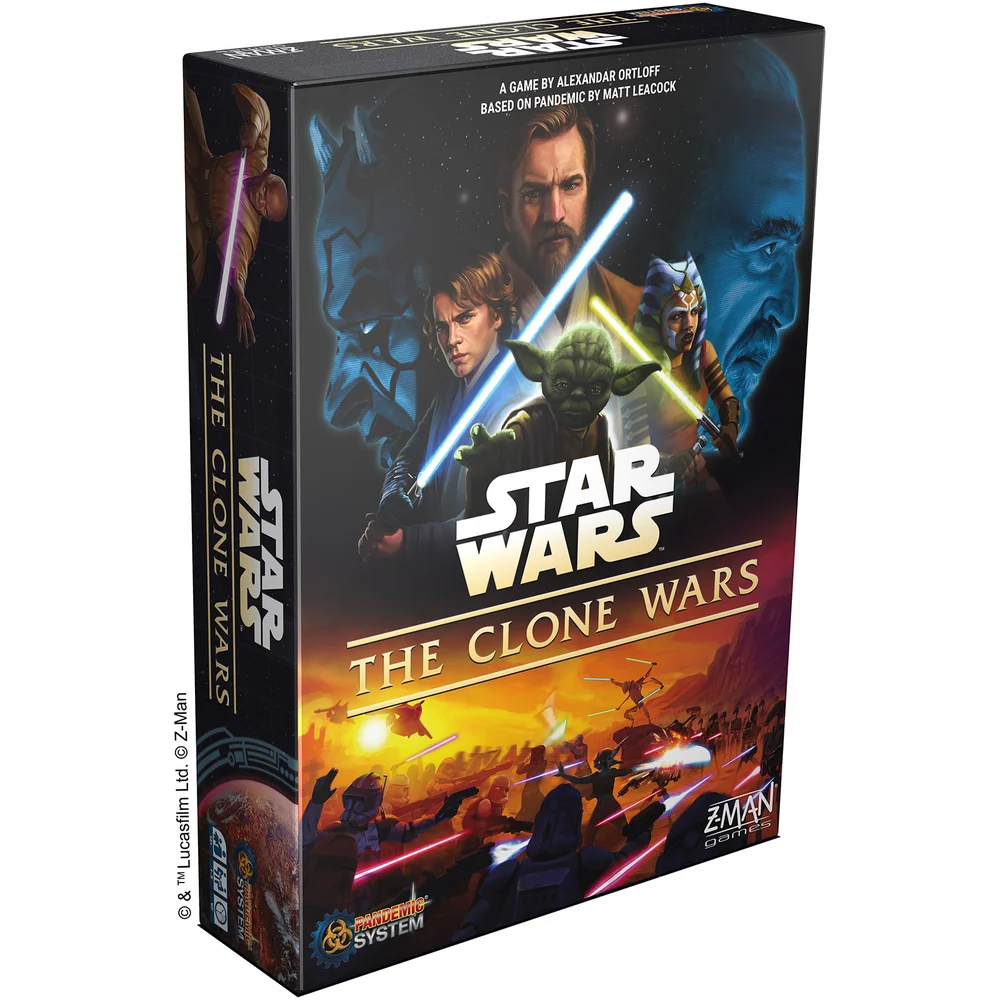 Star Wars The Clone Wars Pandemic Board Game Bild 1