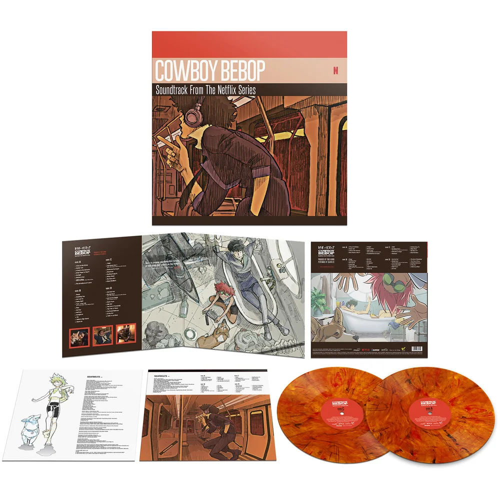 Cowboy Bebop (Soundtrack from the Netflix Original Series) 2LP Red Marble Vinyl Bild 1
