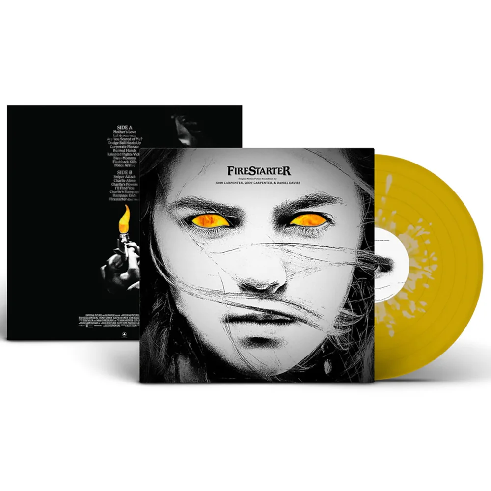 Firestarter Original Motion Picture Soundtrack Vinyl (Yellow and Bone Splatter) Bild 1