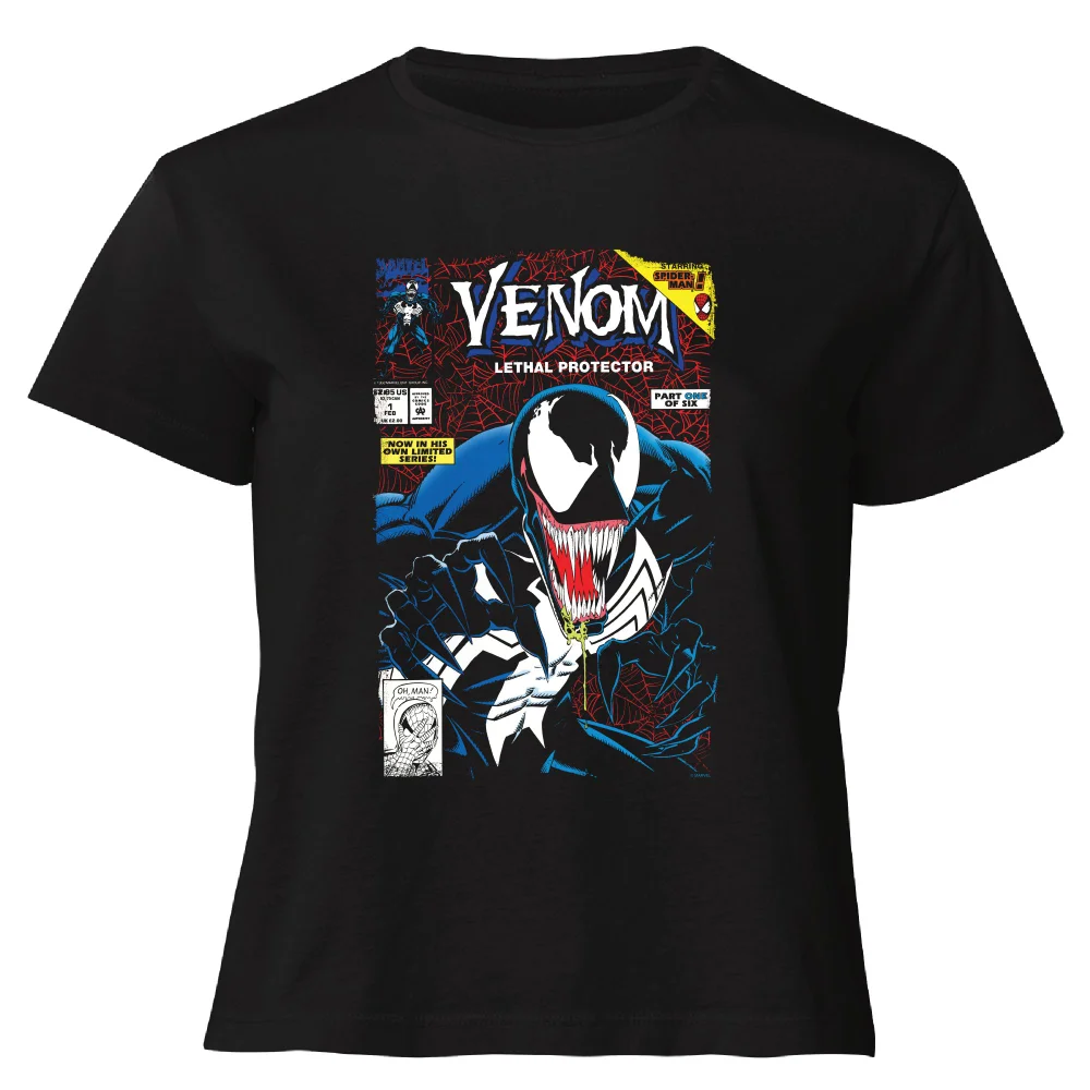 Venom Lethal Protector Women's Cropped T-Shirt - Black - XS Bild 1