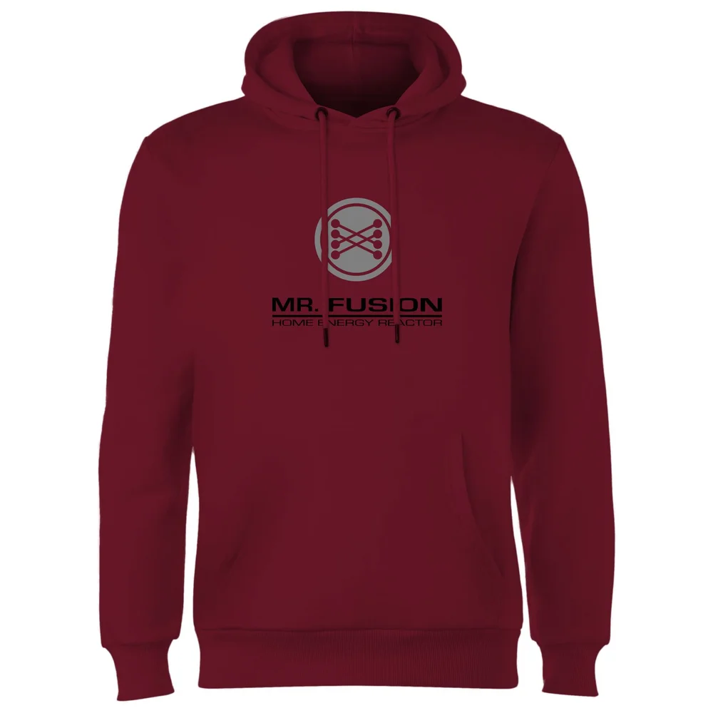 Back To The Future Mr Fusion Hoodie - Burgundy - S Bild 1