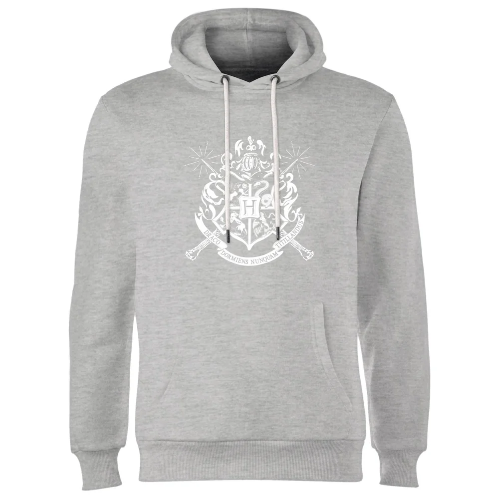 Harry Potter Hogwarts House Crest Hoodie - Grey - S Bild 1