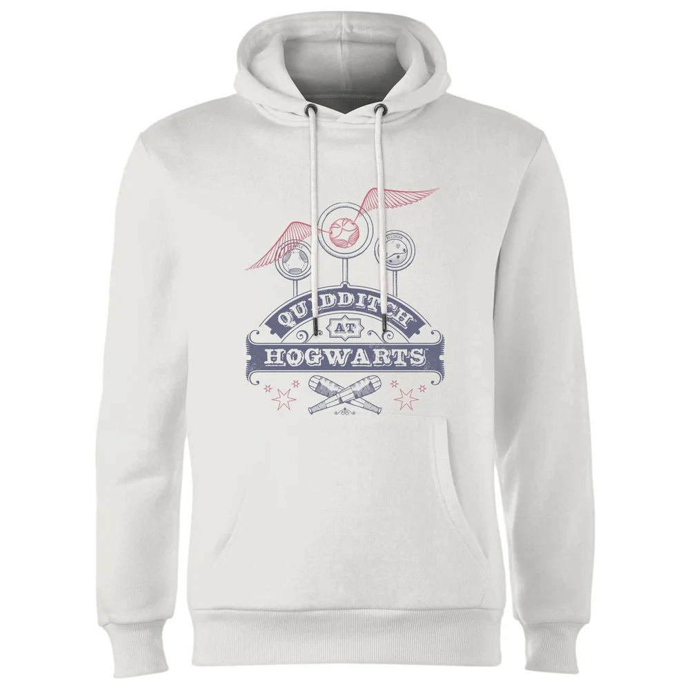 Harry Potter Quidditch At Hogwarts Hoodie - White - S Bild 1