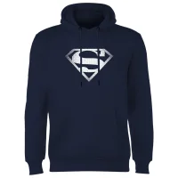 Superman Spot Logo Hoodie - Navy - undefined undefined