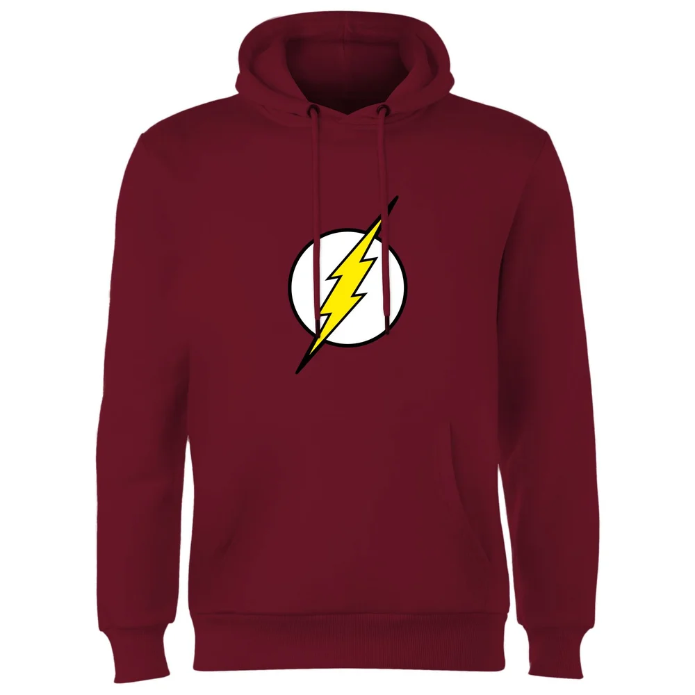 Justice League Flash Logo Hoodie - Burgundy - S Bild 1