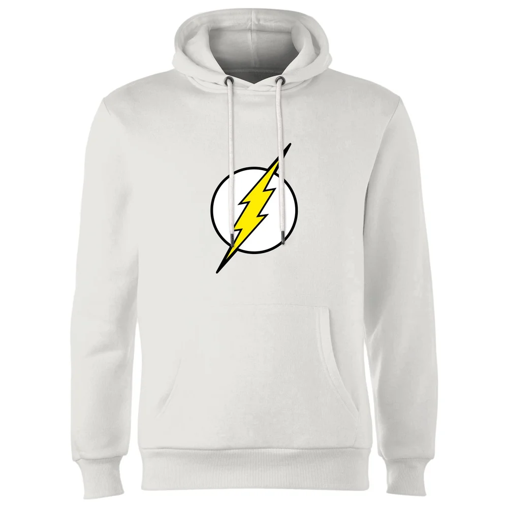 Justice League Flash Logo Hoodie - White - S Bild 1