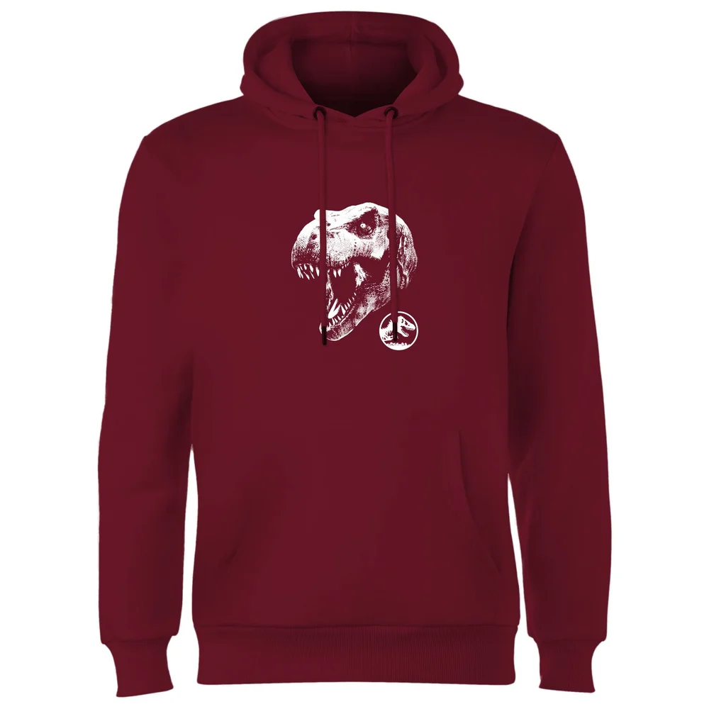 Jurassic Park T Rex Hoodie - Burgundy - S Bild 1