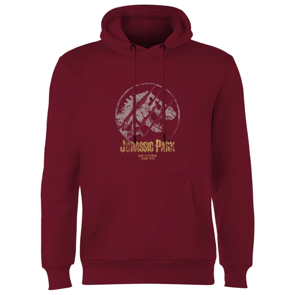 Jurassic Park Lost Control Hoodie - Burgundy - S Bild 1