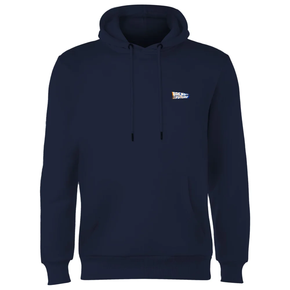 Back To The Future Hoodie - Navy - S Bild 1