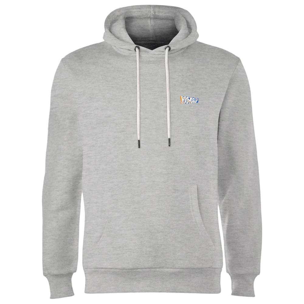Back To The Future Hoodie - Grey - S Bild 1