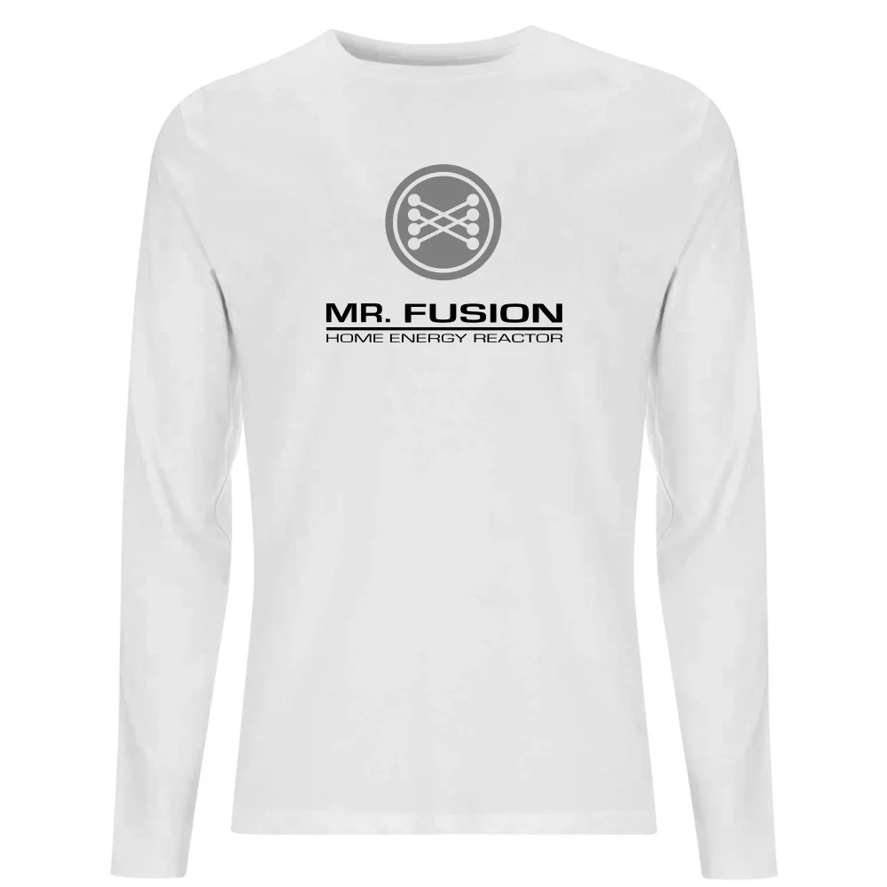 Back To The Future Mr Fusion Men's Long Sleeve T-Shirt - White - XS Bild 1