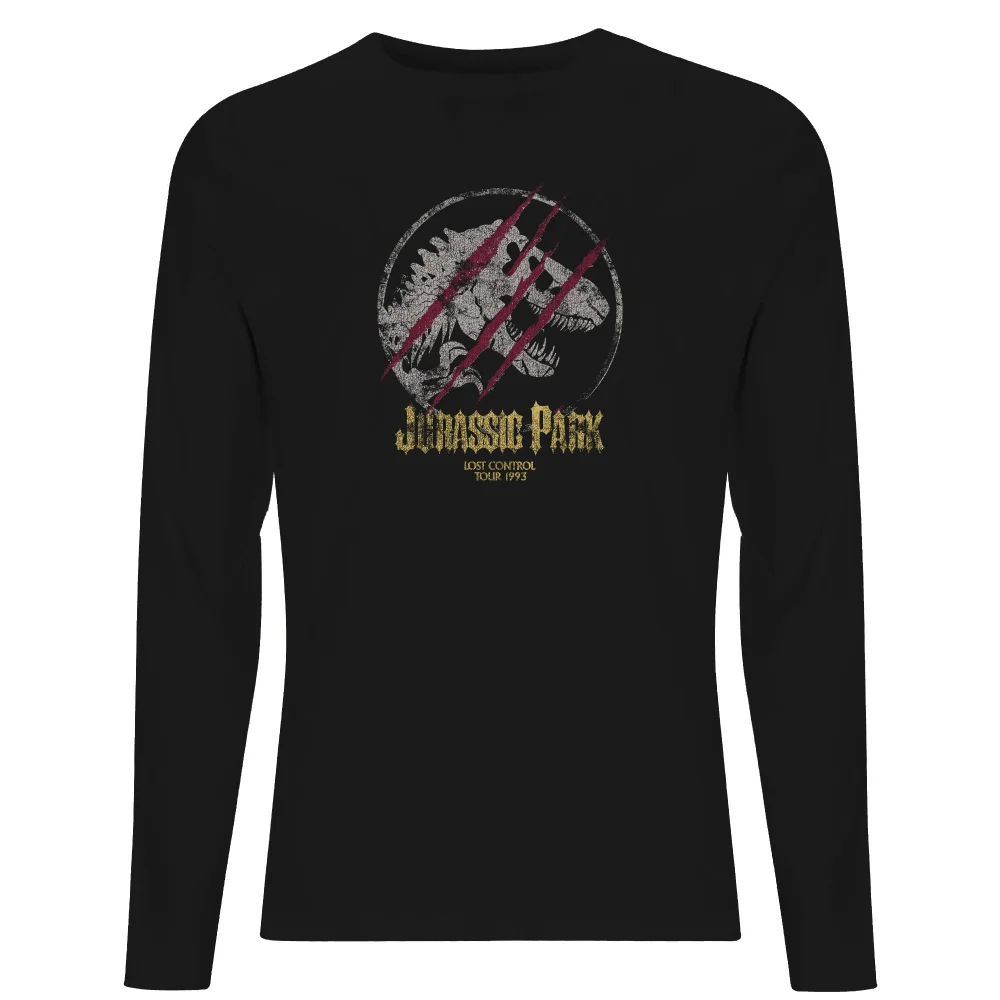 Jurassic Park Lost Control Men's Long Sleeve T-Shirt - Black - S Bild 1
