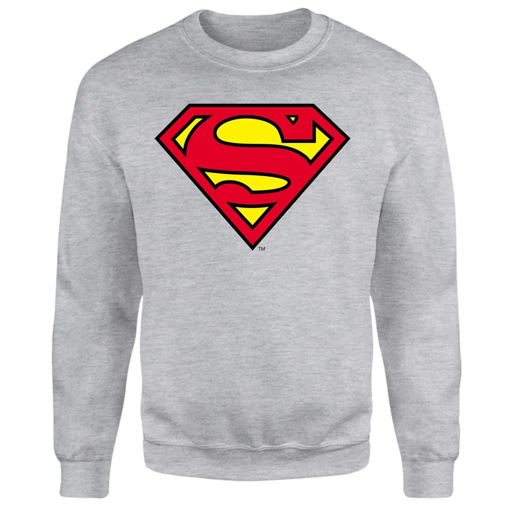 Official Superman Shield Sweatshirt - Grey - S Bild 1