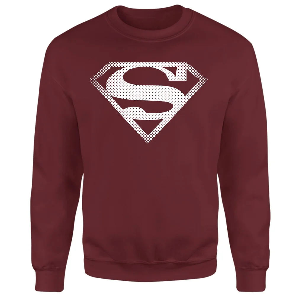 Superman Spot Logo Sweatshirt - Burgundy - XS Bild 1