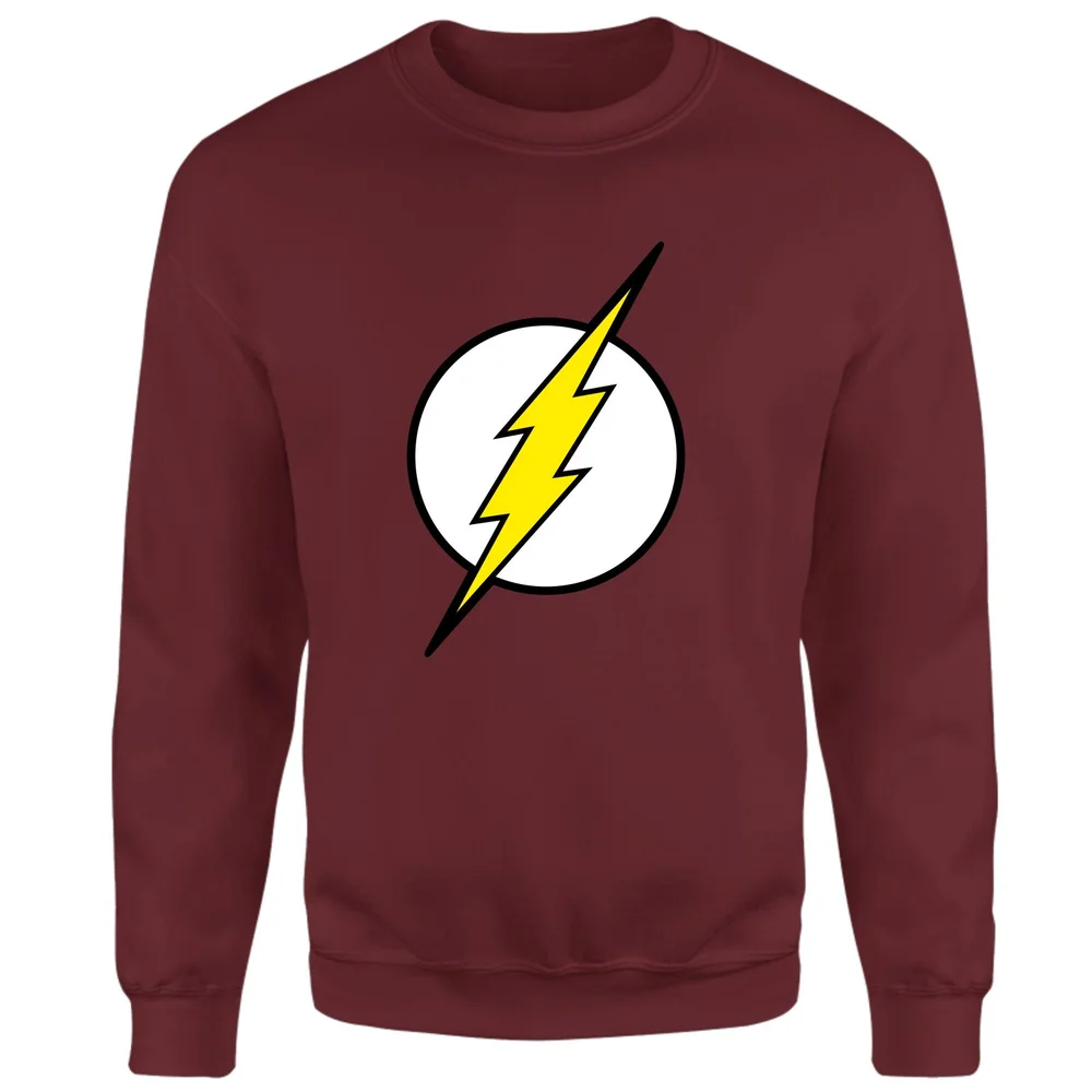 Justice League Flash Logo Sweatshirt - Burgundy - S Bild 1