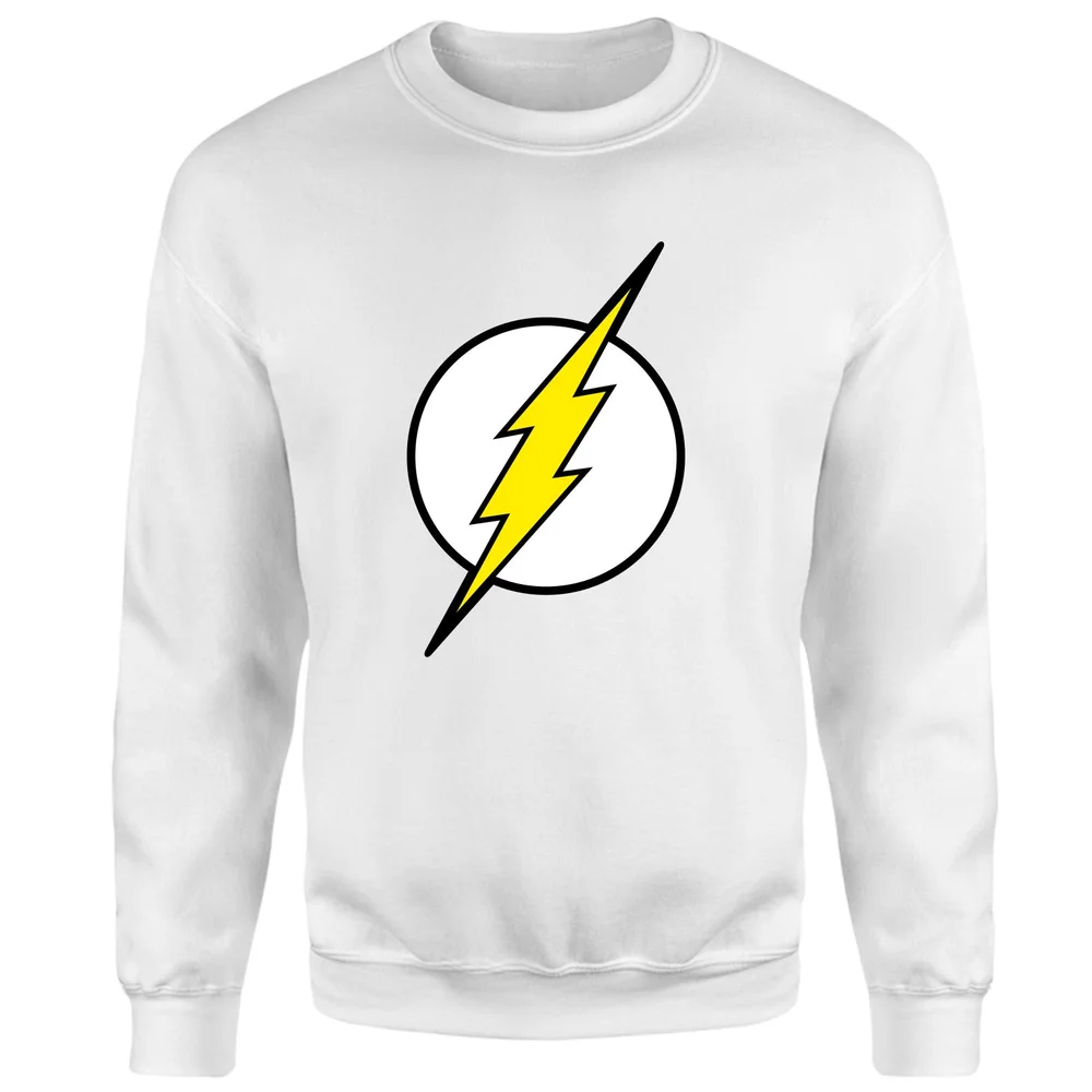 Justice League Flash Logo Sweatshirt - White - S Bild 1