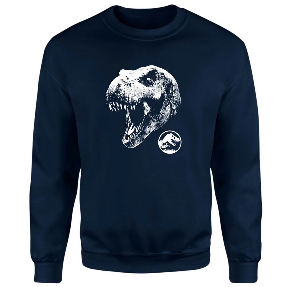 Jurassic Park T Rex Sweatshirt - Navy - S Bild 1