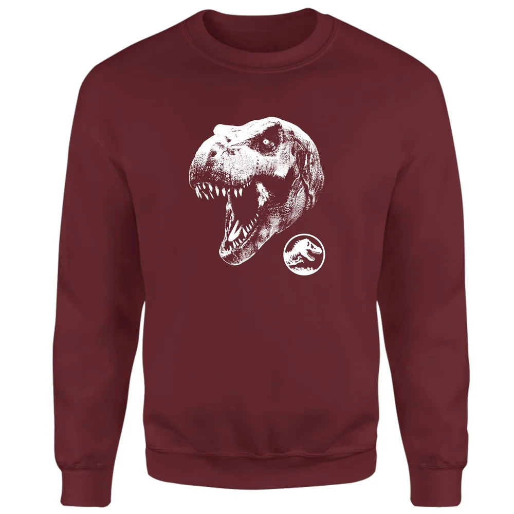Jurassic Park T Rex Sweatshirt - Burgundy - S Bild 1