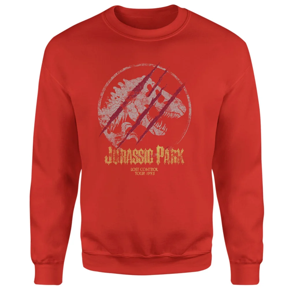Jurassic Park Lost Control Sweatshirt - Red - S Bild 1