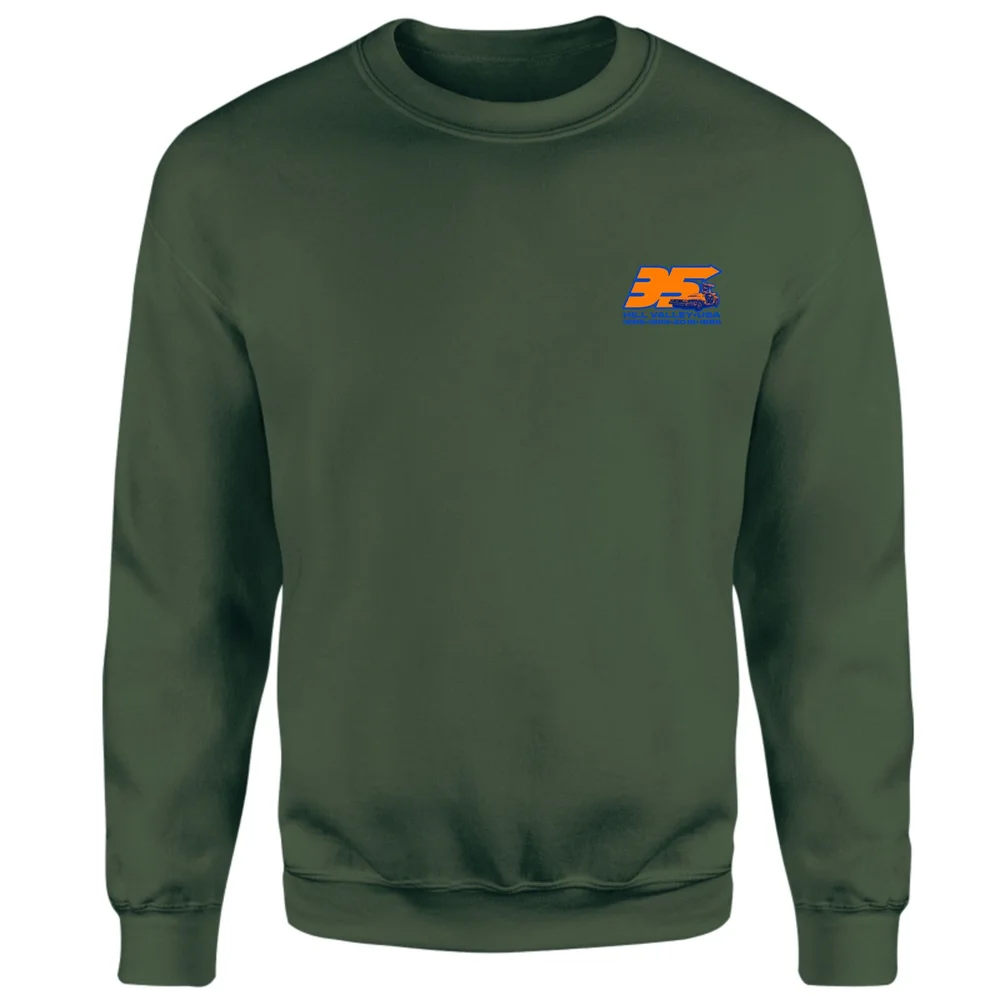 Back To The Future 35 Hill Valley Front Sweatshirt - Green - XS Bild 1