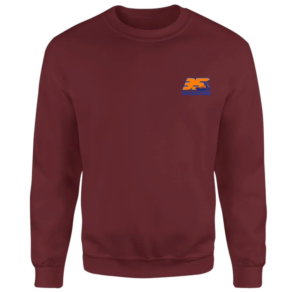 Back To The Future 35 Hill Valley Front Sweatshirt - Burgundy - XS Bild 1