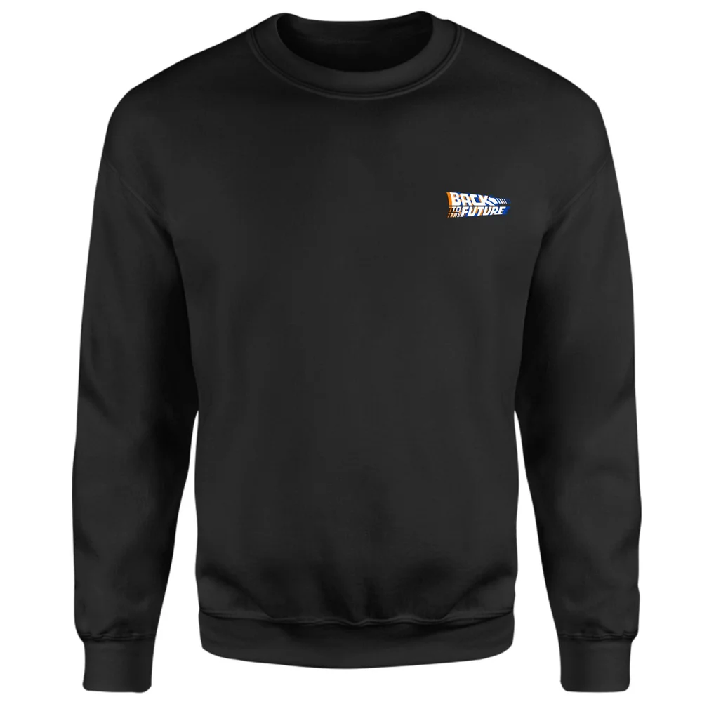 Back To The Future Sweatshirt - Black - XS Bild 1