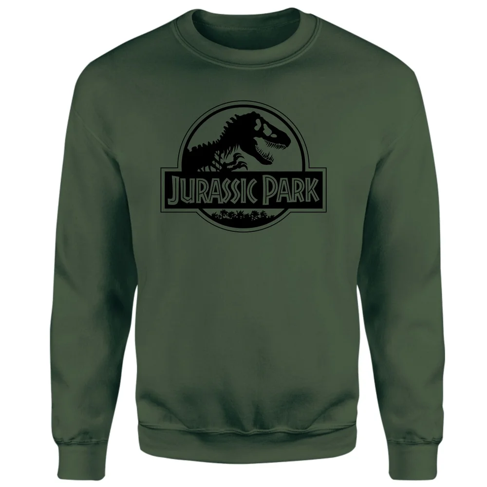 Jurassic Park Logo Sweatshirt - Green - S Bild 1