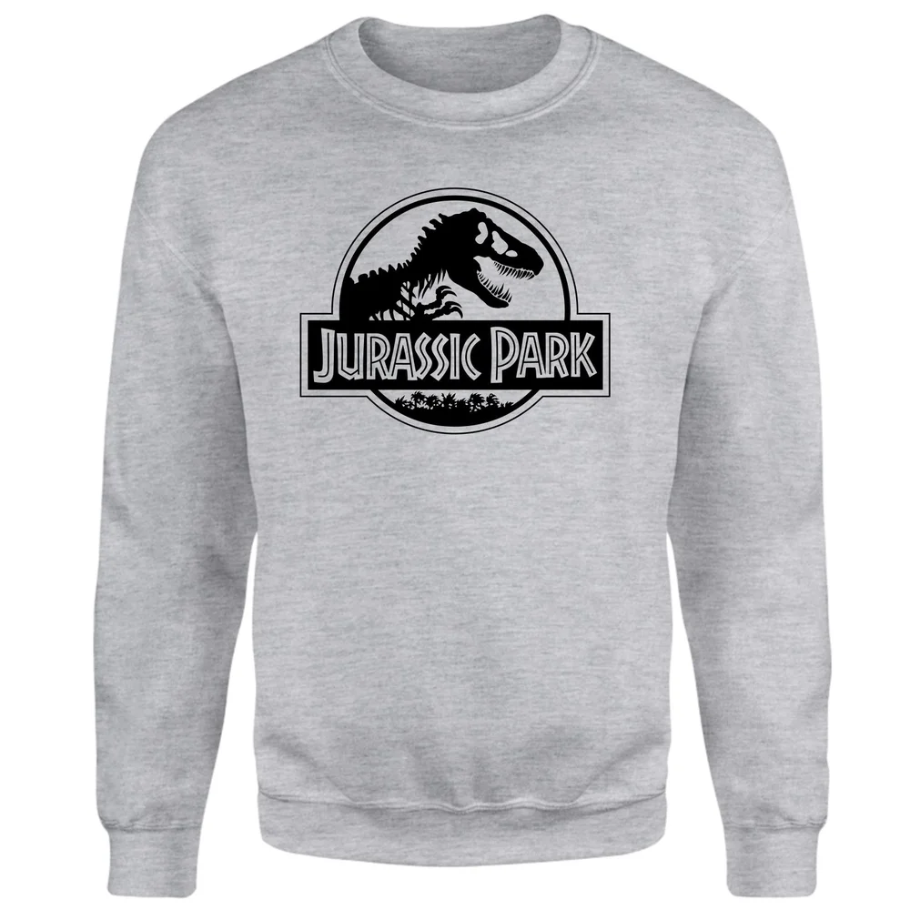 Jurassic Park Logo Sweatshirt - Grey - S Bild 1