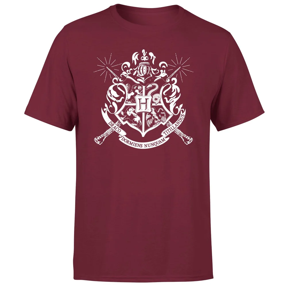 Harry Potter Hogwarts House Crest Men's T-Shirt - Burgundy - S Bild 1