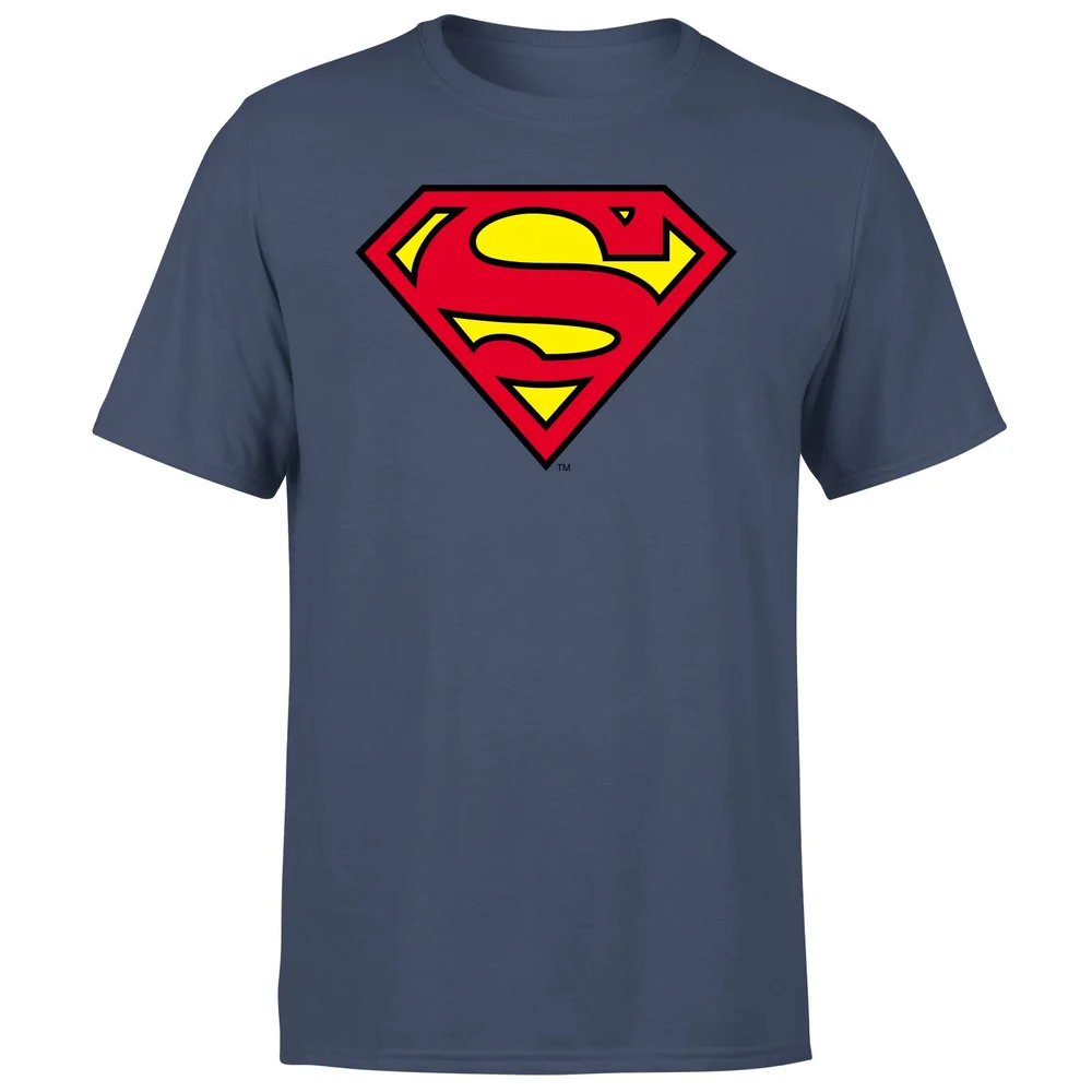 Official Superman Shield Men's T-Shirt - Navy - S Bild 1