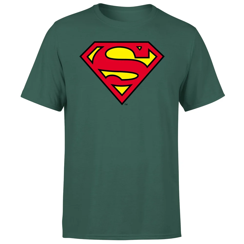 Official Superman Shield Men's T-Shirt - Green - S Bild 1
