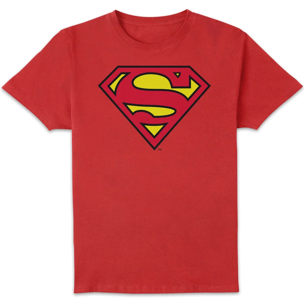 Official Superman Shield Men's T-Shirt - Red - S Bild 1