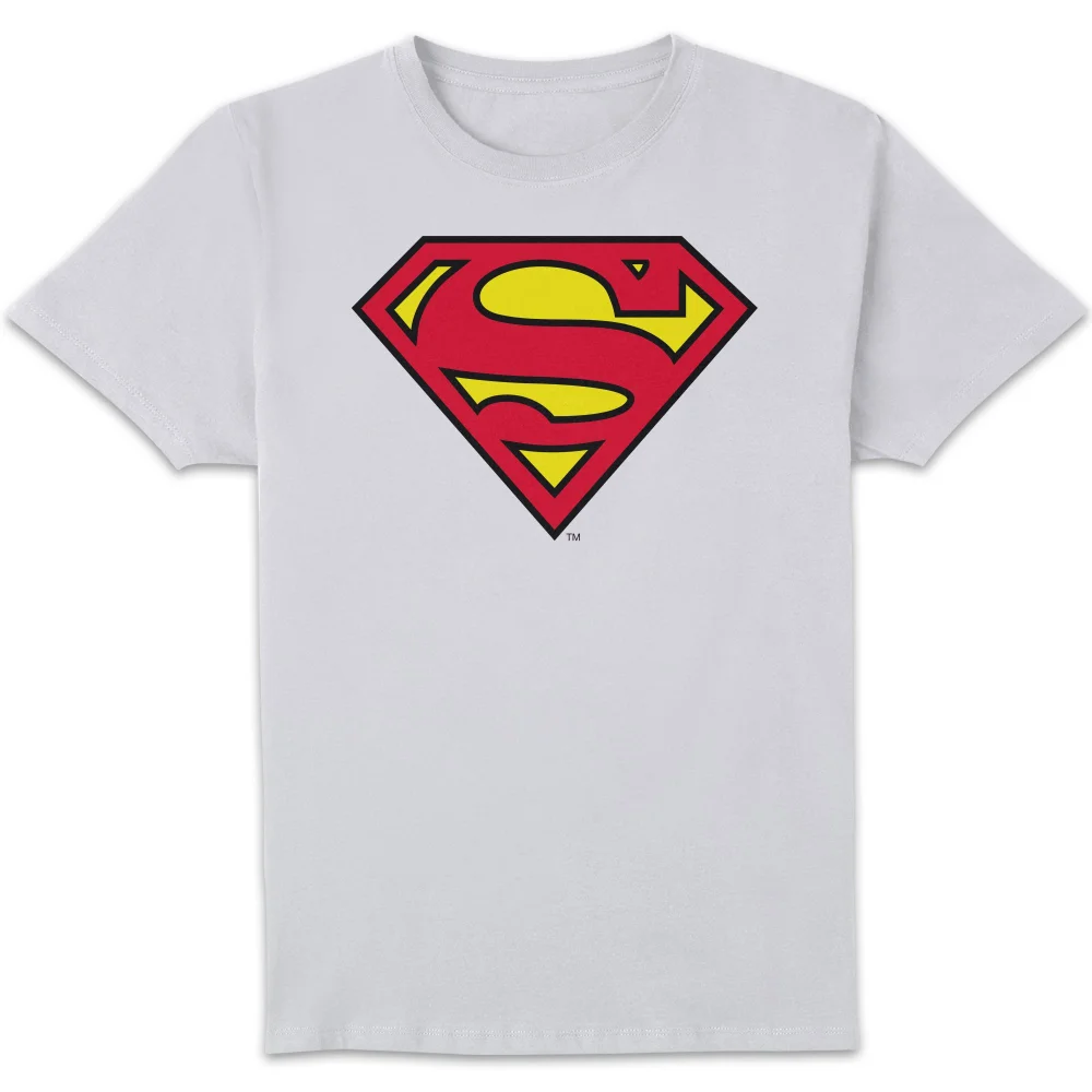 Official Superman Shield Men's T-Shirt - White - S Bild 1