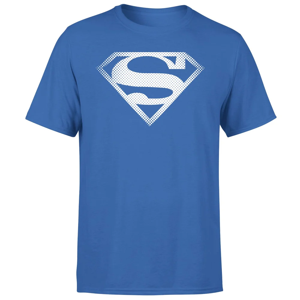 Superman Spot Logo Men's T-Shirt - Blue - S Bild 1