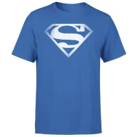 Superman Spot Logo Men's T-Shirt - Blue - undefined undefined